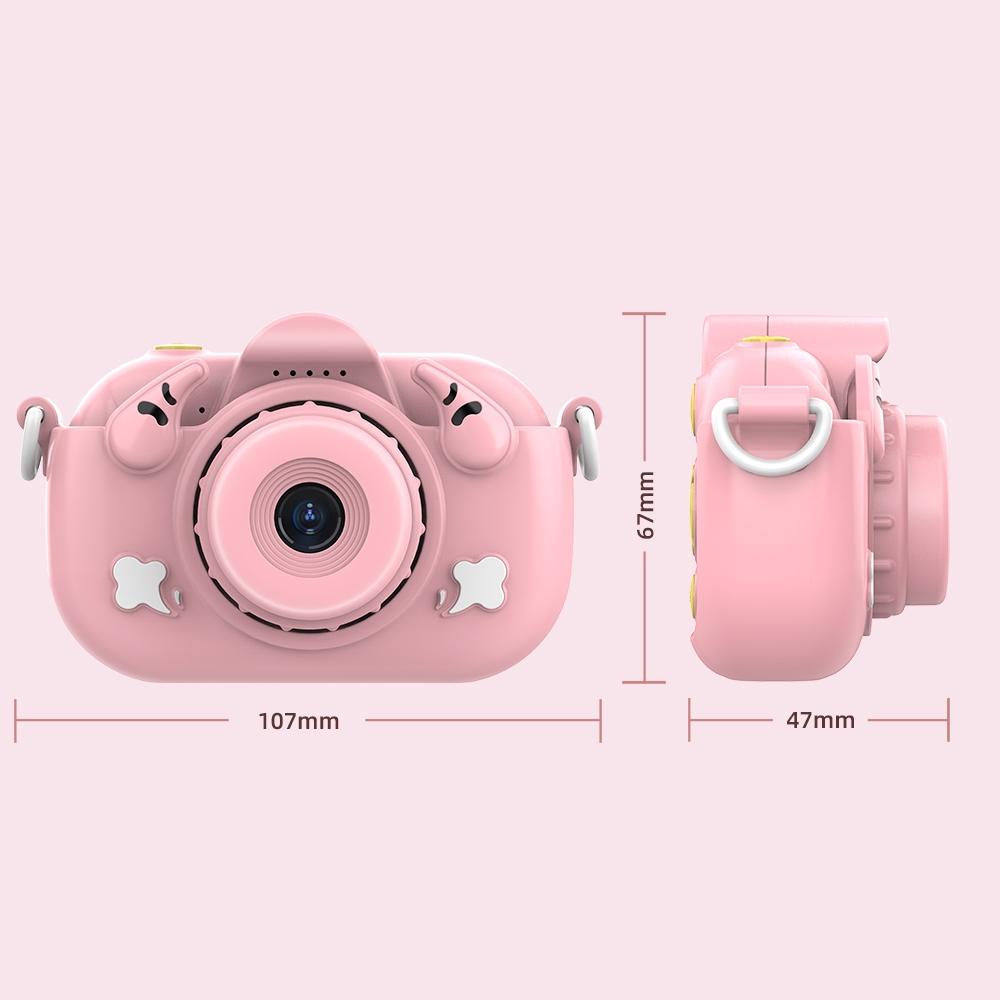 2.0-Inch 4X Zoom Hd Digital Camera For Kids - Blue - Yellow