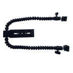 Adjustable Dual Arm Flash Bracket Mount For Hot Shoe