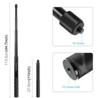 110cm Metal Selfie Stick Monopod for Insta360 one Rs X2 X3 X4