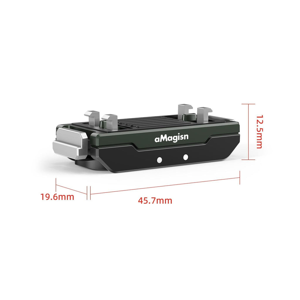 Metal Magnetic Quick Release Top Cover for Insta360 Ace / Pro / X3 / X2 / Gopro Hero12