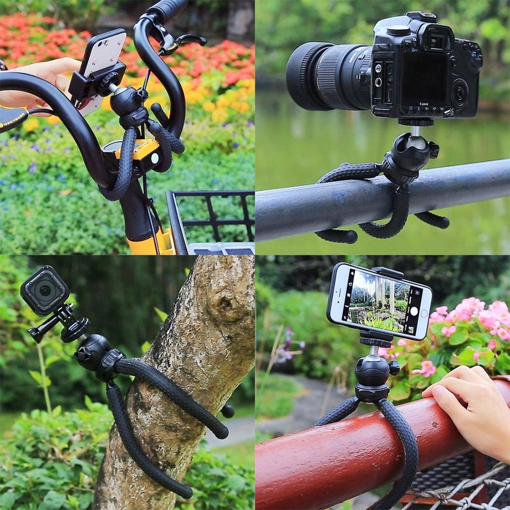 Flexible Mini Octopus Tripod with Ball Head for Slr Cameras