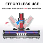 Soft Bristle Roller Brush with Light for Dyson Vacuum Cleaners