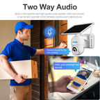 1080P Solar Wifi Camera With Motion Detection & Night Vision