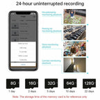 1080P Solar Wifi Camera With Motion Detection & Night Vision