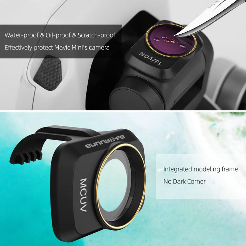 6-in-1 Drone Lens Filter for Dji Mavic Mini / Mini 2 - Mm Fi9258