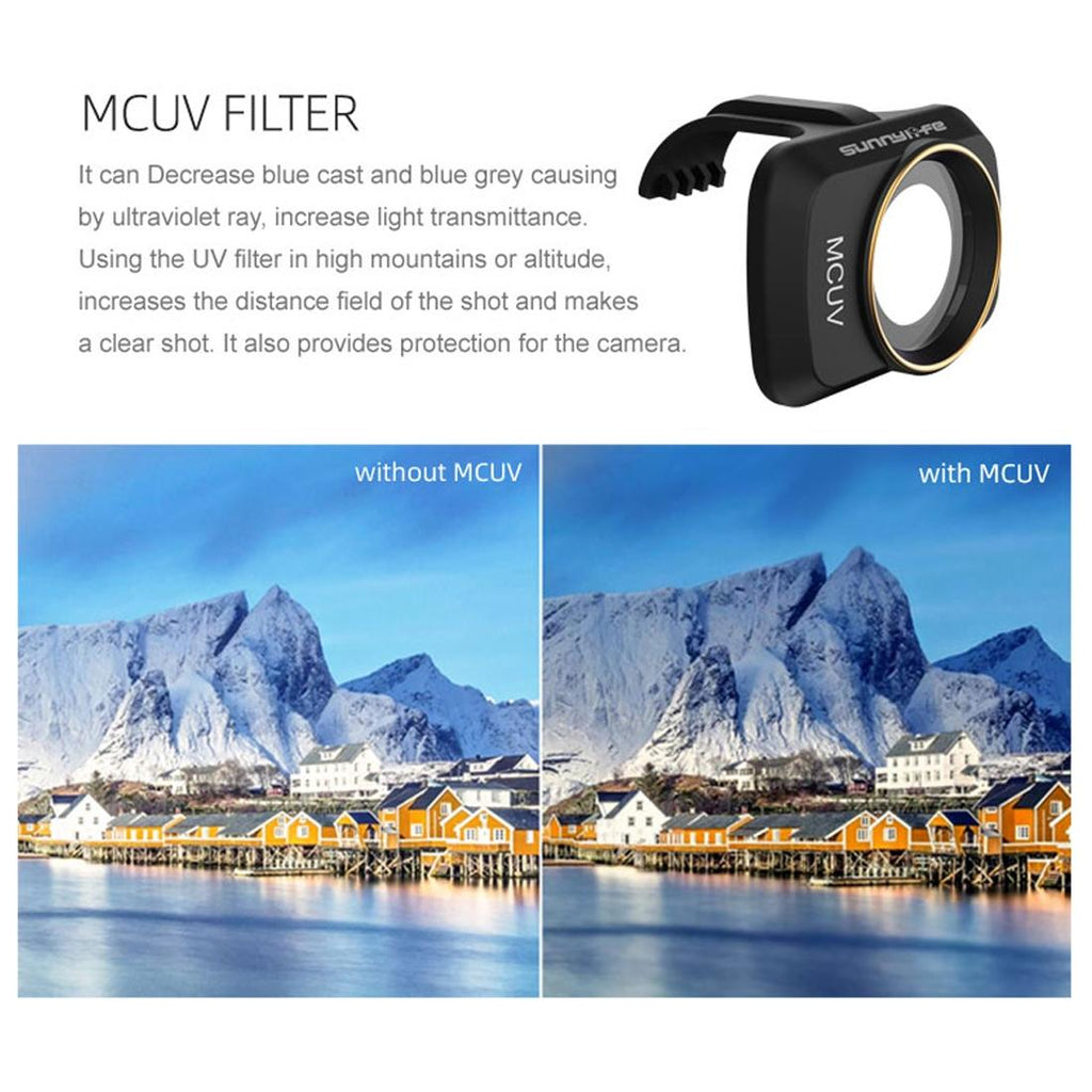 6-in-1 Drone Lens Filter for Dji Mavic Mini / Mini 2 - Mm Fi9258