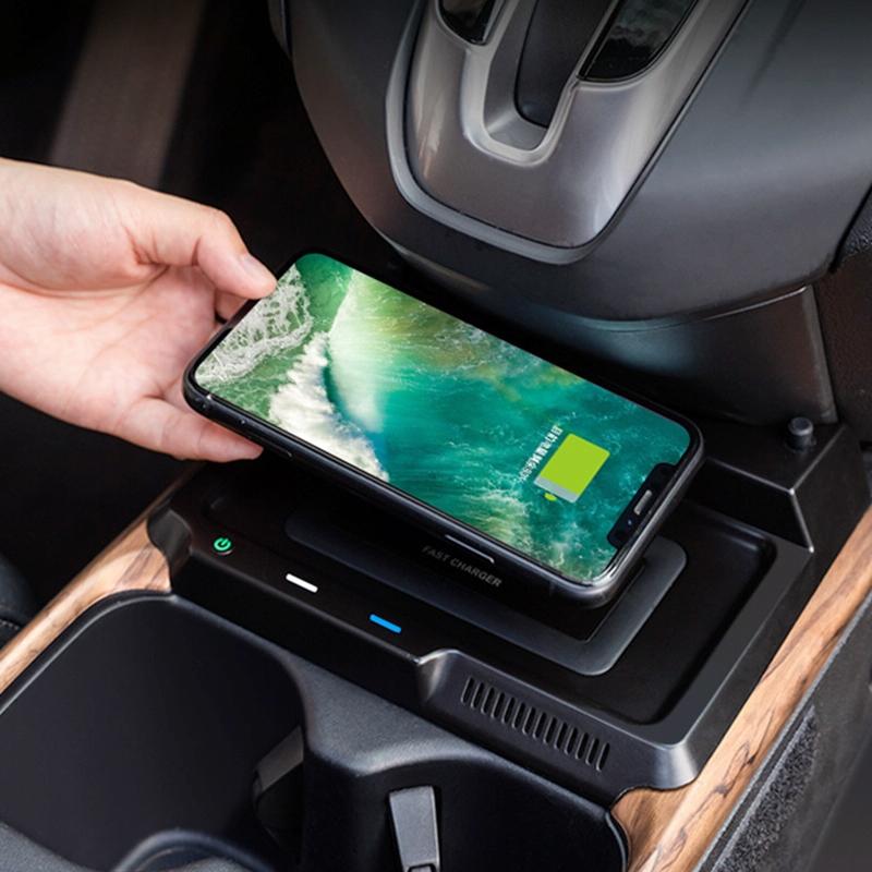 Wireless Charger for Honda Cr-v 2017-2019 - 10w Qi Standard Quick Charge