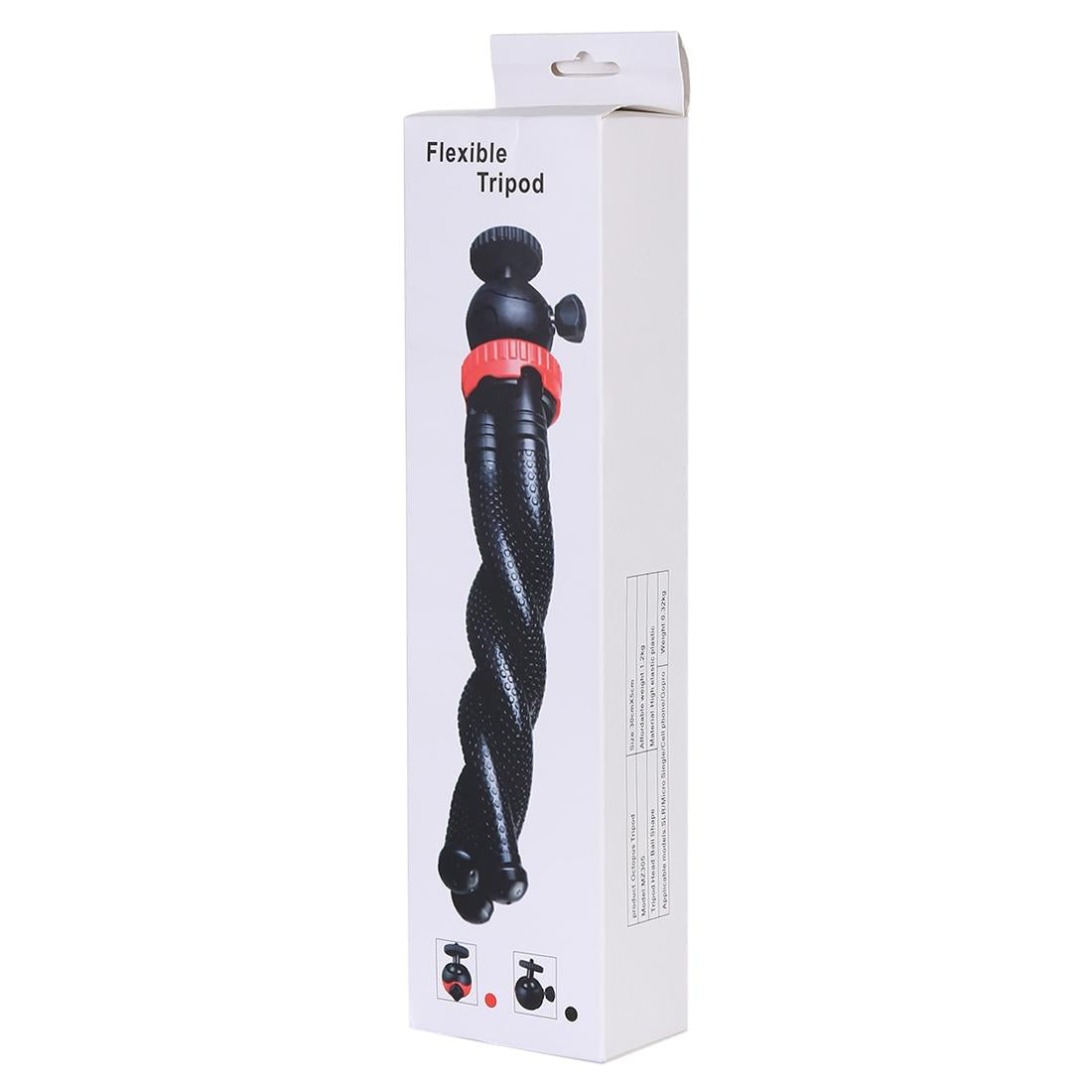 Flexible Mini Tripod with Ball Head for Slr Gopro Dji and Other Action Cameras - 30cm x 5cm
