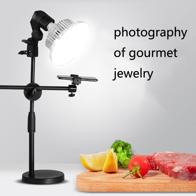 Portable Live Support Photography Light - 700w Mushroom Lamp & Stand