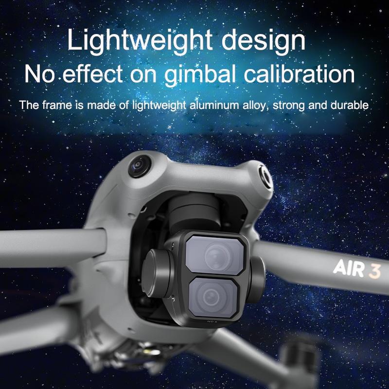 Versatile 4-in-1 Lens Filter for Dji Air 3 Drone - For Dji Air 3 Cpl