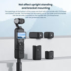 5-in-1 Silicone Case for Dji Pocket 3 Camera Accessories - 7 In 1 Gray