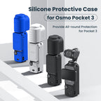 5-in-1 Silicone Case for Dji Pocket 3 Camera Accessories - 7 In 1 Gray