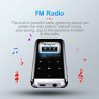 High Def Noise Reduction Mp4 Player 8Gb Record / E Book / Tf No Bluetooth