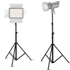 Professional Photography Lighting Stand With Spring Buffer For Studio Flash