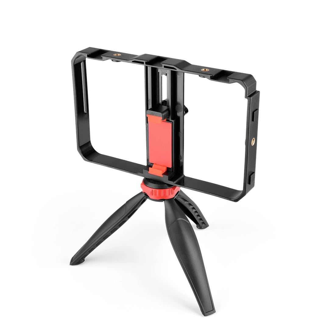 Vlogging Video Rig With Led Light Mic & Tripod