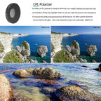 4-in-1 Lens Filter Set for Dji Action 3 - Uv Cpl Nd8-64