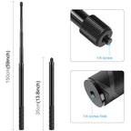 Metal Selfie Stick for Insta360 one Rs X2 X3 X4 - 150cm