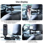 Universal Car Seat Mount for Action Cameras - 21mm Ballhead