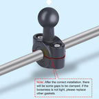 Universal Car Seat Mount for Action Cameras - 21mm Ballhead