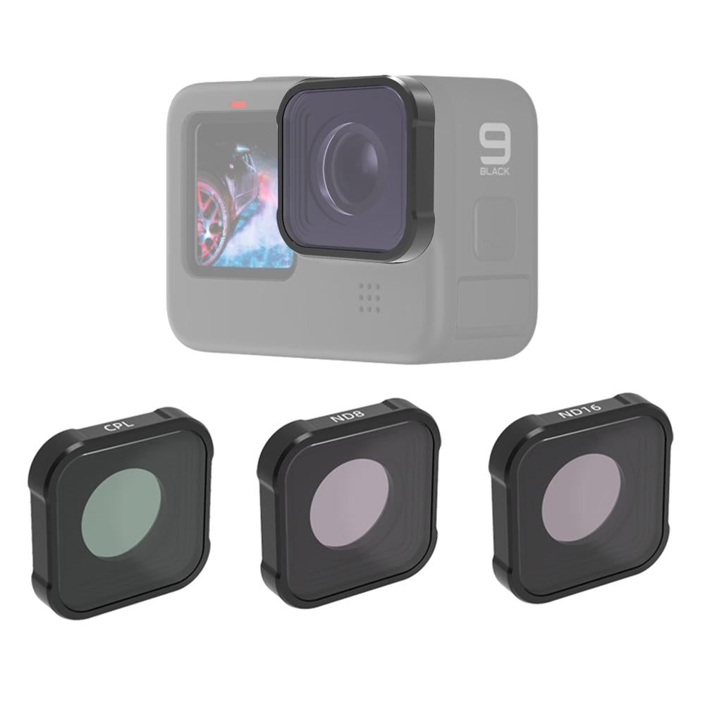 Kb Series Nd8 & Nd16 Cpl Lens Filter for Gopro Hero10