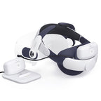 Elite Strap Dual Battery Magnetic Dock for Oculus Quest 2 Charging
