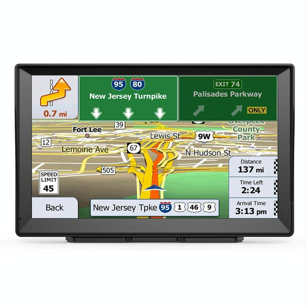 8 Inch Car Gps Navigator - 9 Screen Bluetooth Africa Map - South America Map