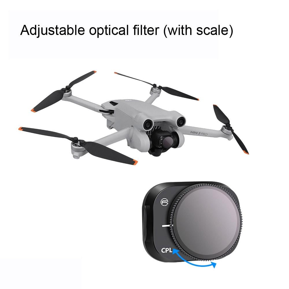 Adjustable Aluminum Alloy Filter Set for Dji Mini 3 / Pro 4