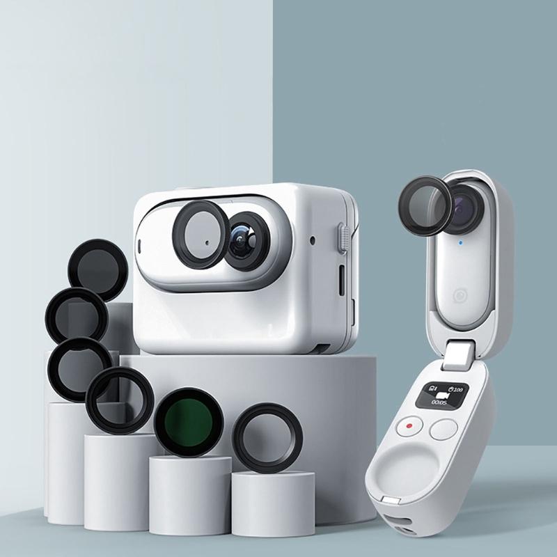 Waterproof Cpl Filter for Insta360 Go 3 / Go 2 with Amagisn Lens - Nd8+16+32