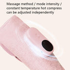Gray Wireless Leg Massager Double Hot Compress & Air Pressure