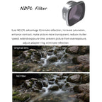 4-in-1 Lens Filter Set for Dji Fpv Drone - Aluminum Alloy Frame