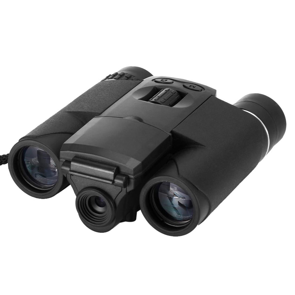 10x25 Zoom Binocular Telescope with Hd Digital Camera and 1.5 Lcd Screen - Black