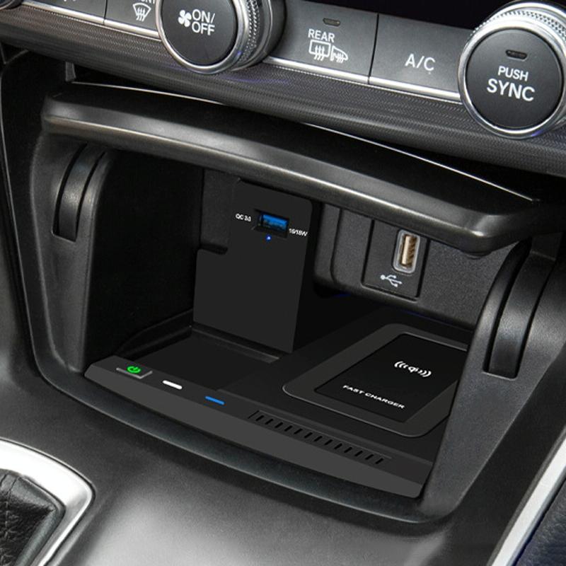 Wireless Charger for Honda Accord 2018-2022 - 10w Qi Quick Charge