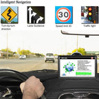 8 Inch Car Gps Navigator - 9 Screen Bluetooth Africa Map - Middle East Map