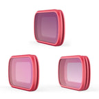 Professional Diving Lens Filter Set for Dji Pocket - Cpl / Nd8 / Nd16