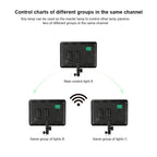 600 Led Flat Fill Light with Remote & Display - Ttv-600