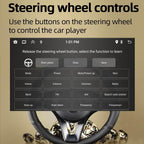 7 Inch Android Car Gps Navigation Bluetooth Stereo Radio Mirror Link Fm Wifi