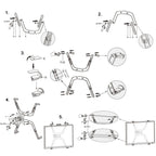 Computer Monitor Stand Accessories - Non-hole Design