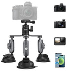 Car Mount for Action Camera with Suction Cup