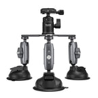 Car Mount for Action Camera with Suction Cup
