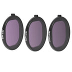 3-in-1 Round Lens Filter for Gopro Hero8 - Nd8 Nd16 Nd32