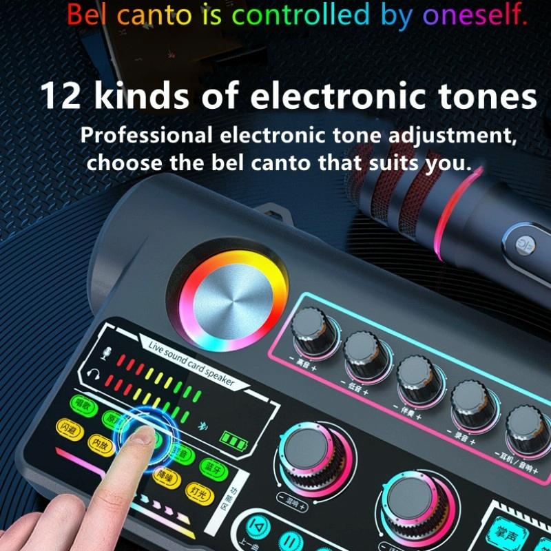 Versatile Bluetooth Sound Card For Singing And Recording