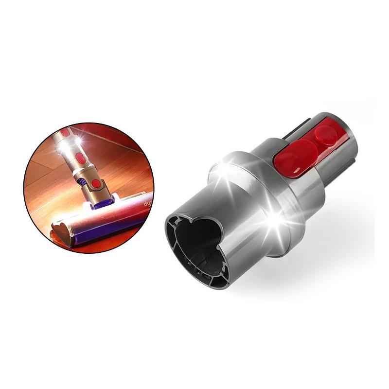 Universal Vacuum Suction Head Adapter with Led Light