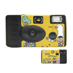 27 Retro Film Camera Stickers - Waterproof Cartoon Design