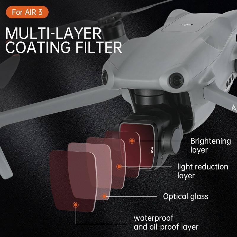 Waterproof Multi-layer Coating Filter for Dji Air 3 - Cpl - Nd-Pl32