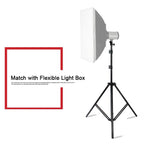 Professional Aluminum Lighting Stand For Studio Flash - 68-200Cm Height Black