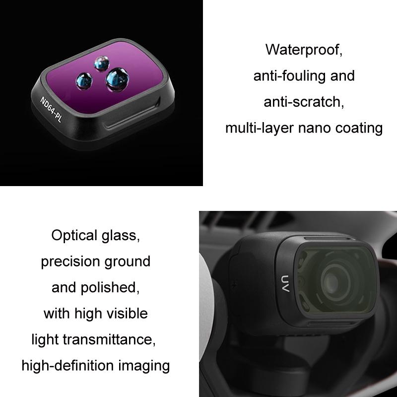 4-piece Nd Filter Set for Dji Mini 3 / 3 Pro - Nd8pl Nd16pl Nd32pl Nd64pl - 6Pcs/Set Uv+Cpl+Nd8Pl+Nd16Pl+Nd32Pl+Nd64Pl