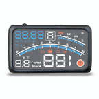 5.5 Inch Obd Hud Head Up Display Speed Alarm Shift Reminder Time Display