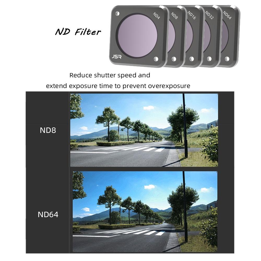 6-in-1 Action Camera Filters for Dji Action 2 - Cs Style