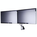 Wall-mounted Dual Screen Computer Bracket for Splicing