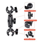 Universal Dual-head Motorcycle Handlebar Mount Holder